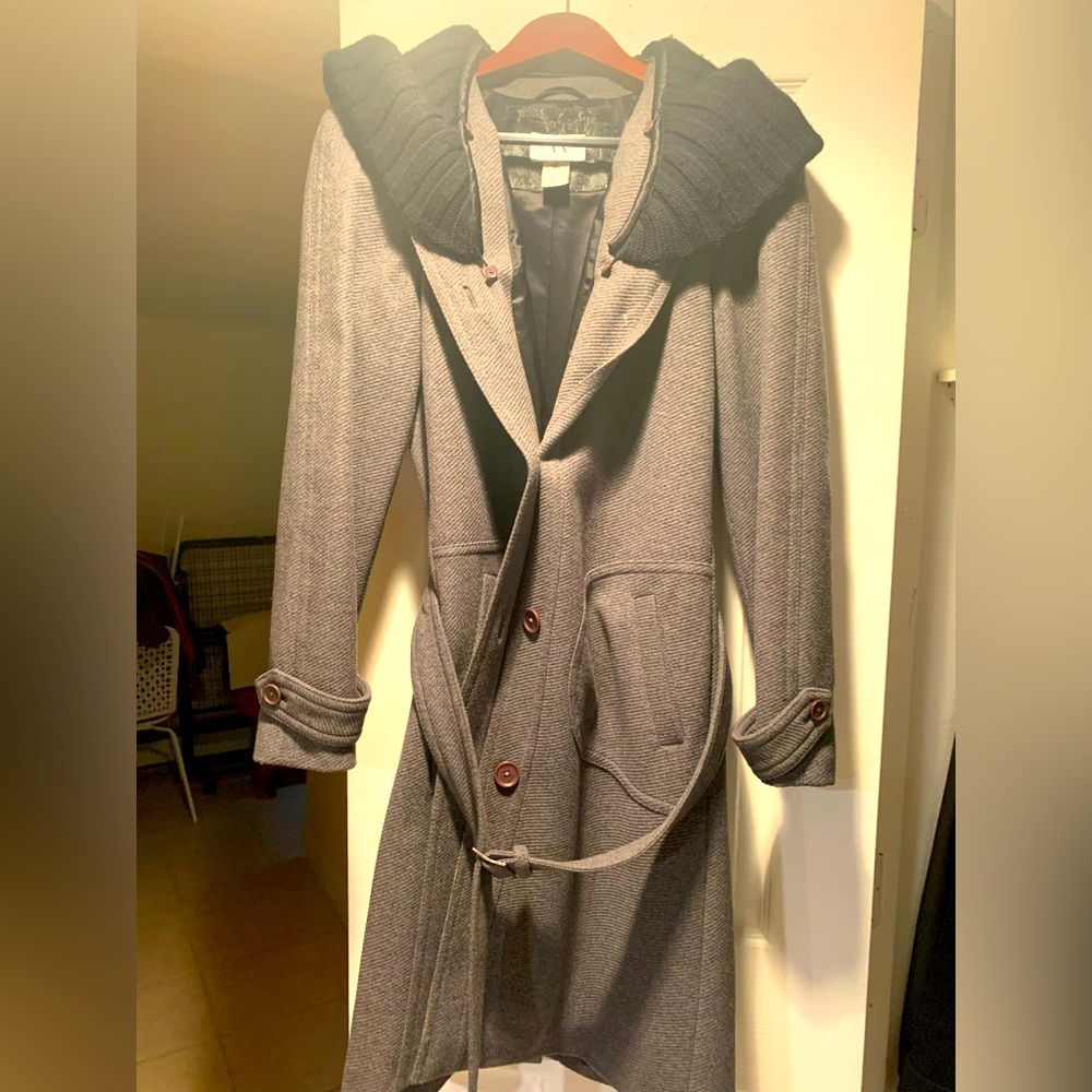 Armani Ezchange Full length wool coat.